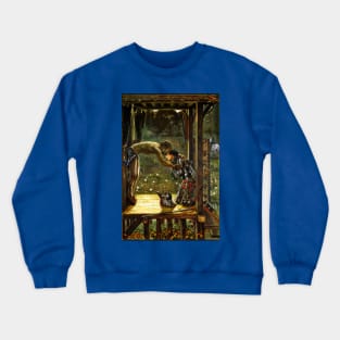 The Merciful Knight - Edward Burne-Jones Crewneck Sweatshirt